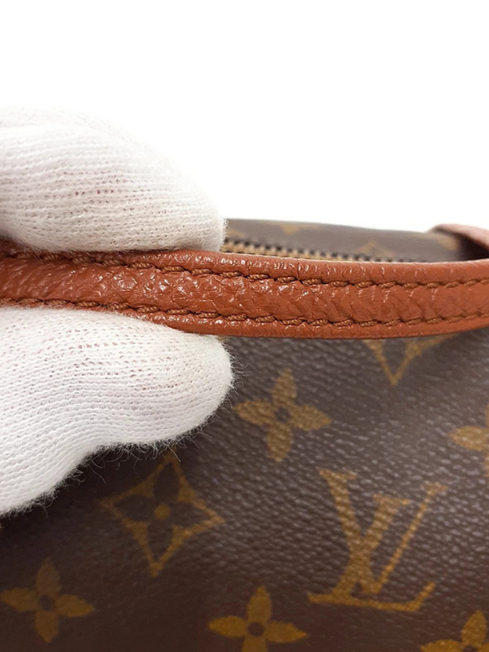 Louis Vuitton Monogram Papillon Handbag Brown - Picture 7 of 9